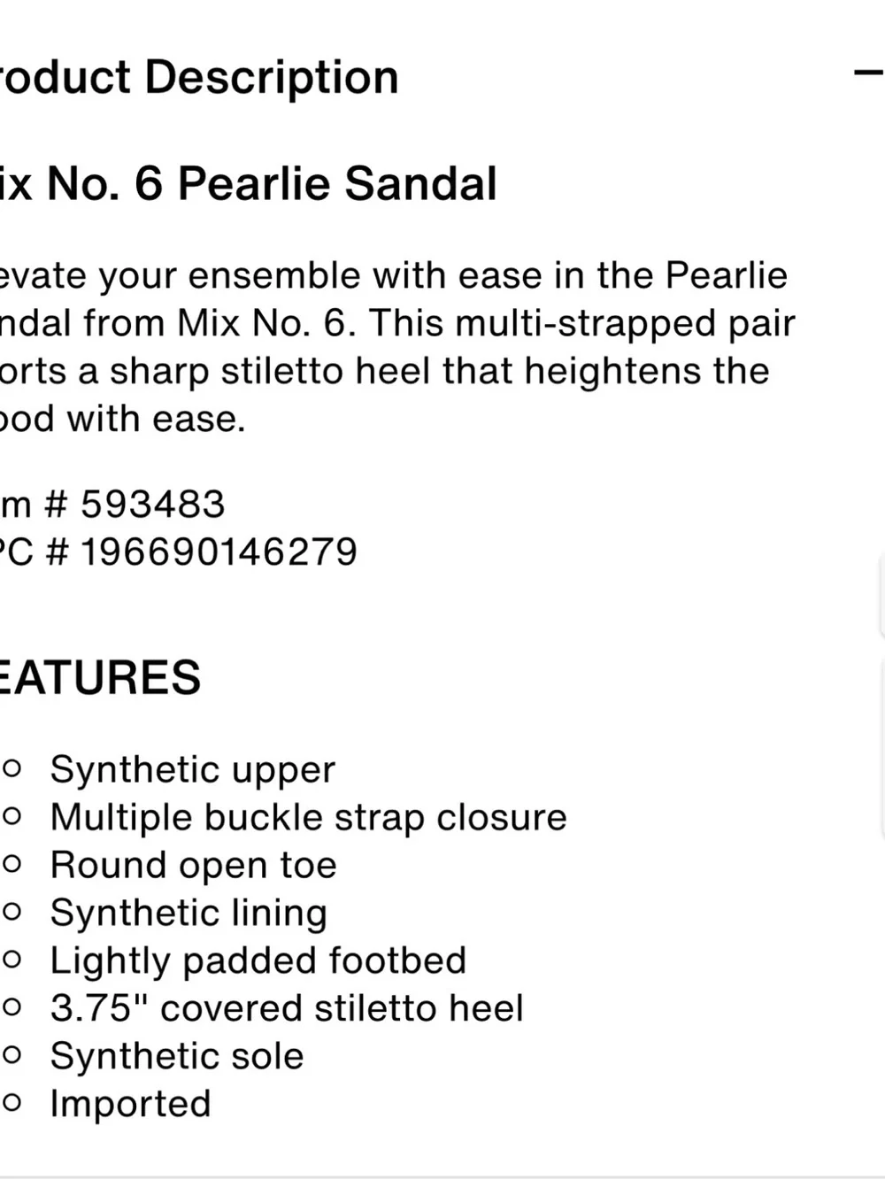 Mix No. 6 Metallic Silver Strappy High Heel Sandal